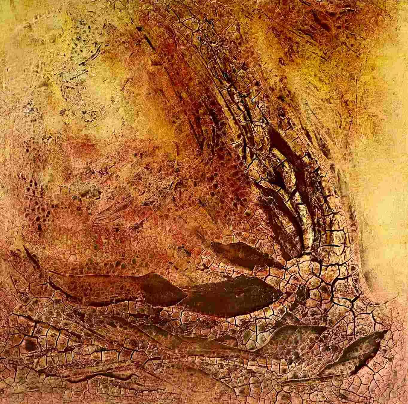 Landschaft, Mischtechnik auf Leinwand (2023), Format 50x50 cm.jpg