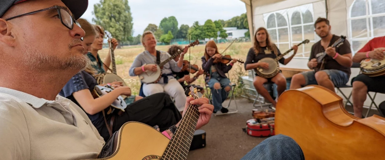 BLUEGRASS SCRATCH BAND WORKSHOP – PFERDEKOPPEL der Siedlergenossenschaft Kalscheurer Weg U