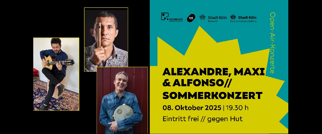 Musikalische Reise durch den Nordosten Brasiliens // SOMMERKONZERT – Kulturbunker Mülheim