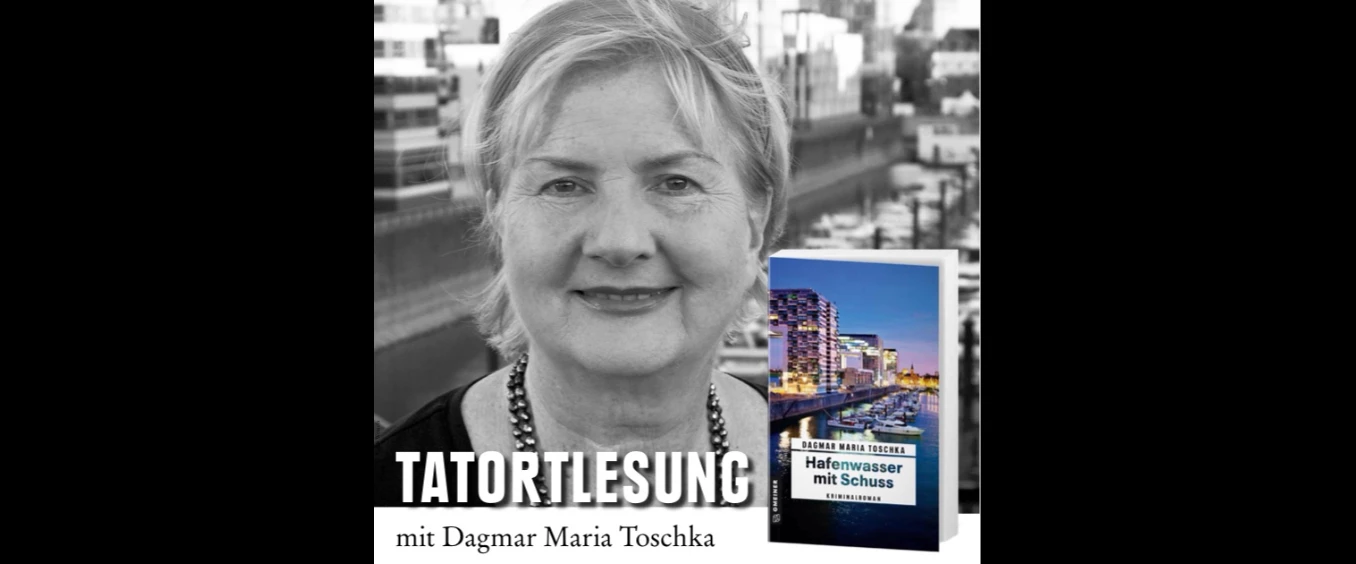Dagmar Maria Toschka: Hafenwasser mit Schuss (Lesung und Führung) – Deutzer Brücke