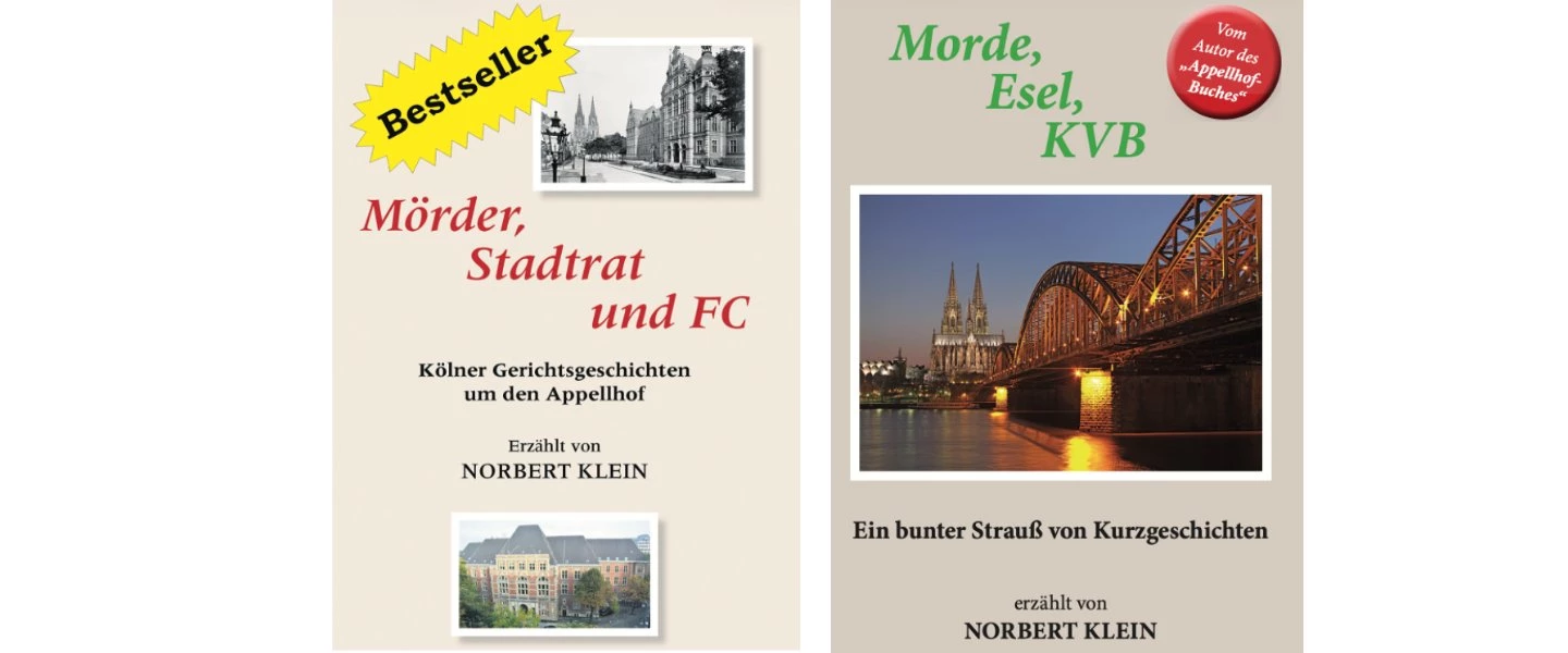 Die beiden Kölner Bestseller von Norbert Klein